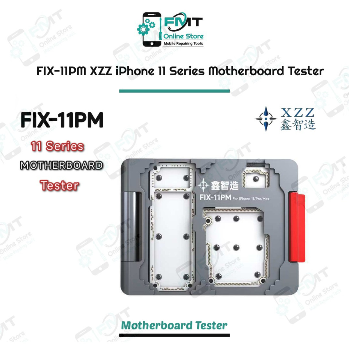 FIX-11PM XZZ iPhone 11 Series iSocket Tester Fixture | FMT Online