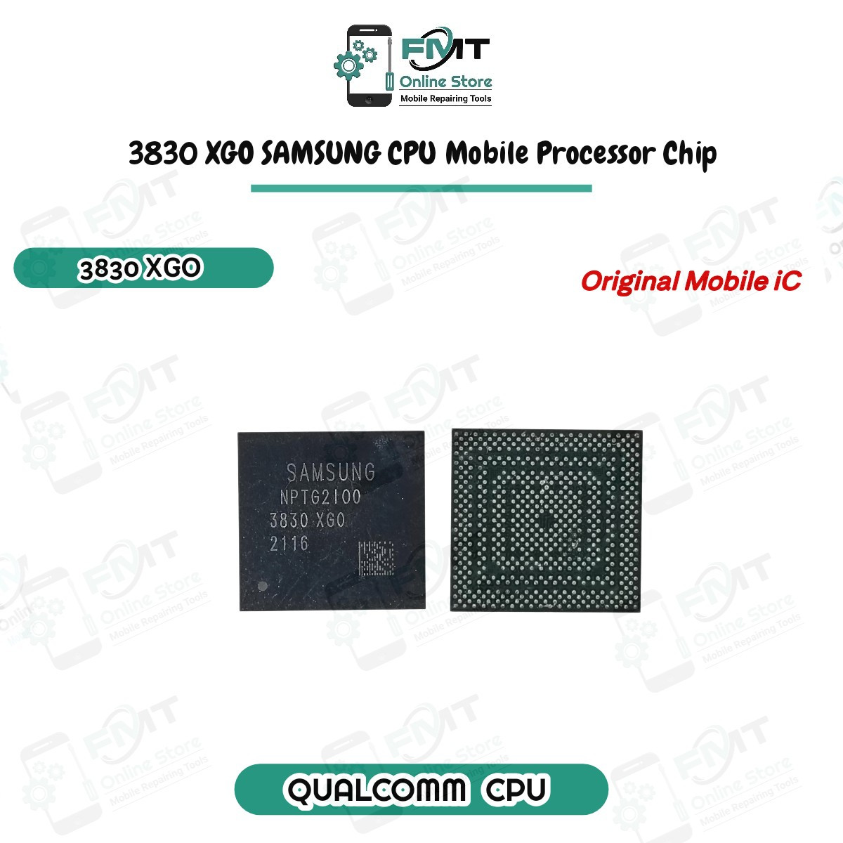 3830 XGO SAMSUNG CPU Mobile Processor Chip, System-On-Chip (SoC) Used As A Processor in Mobile