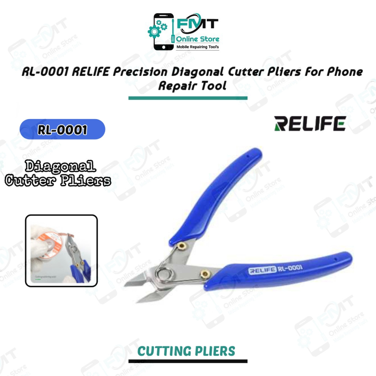 RL-0001 RELIFE Precision Diagonal Cutter Pliers