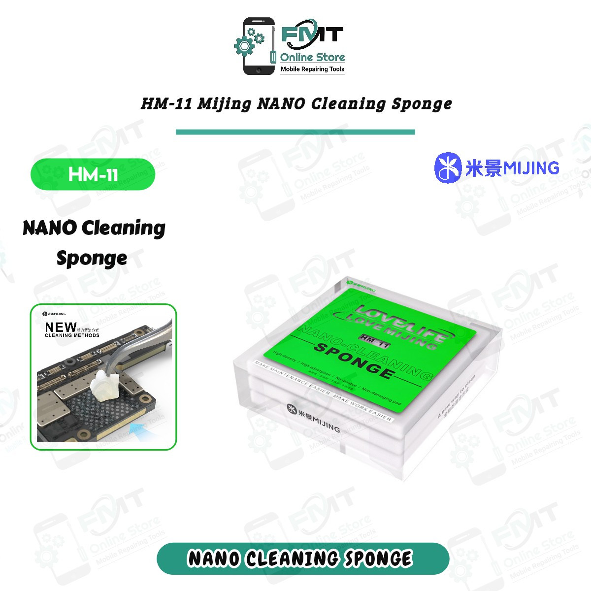 HM-11 Mijing NANO Cleaning Sponge