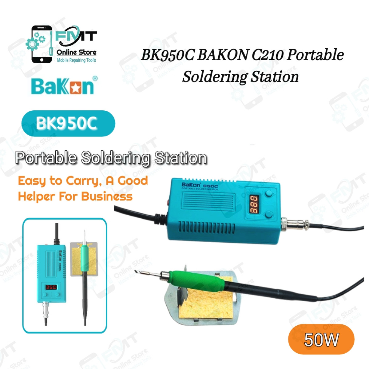 BK950C BAKON C210 Portable Soldering Station