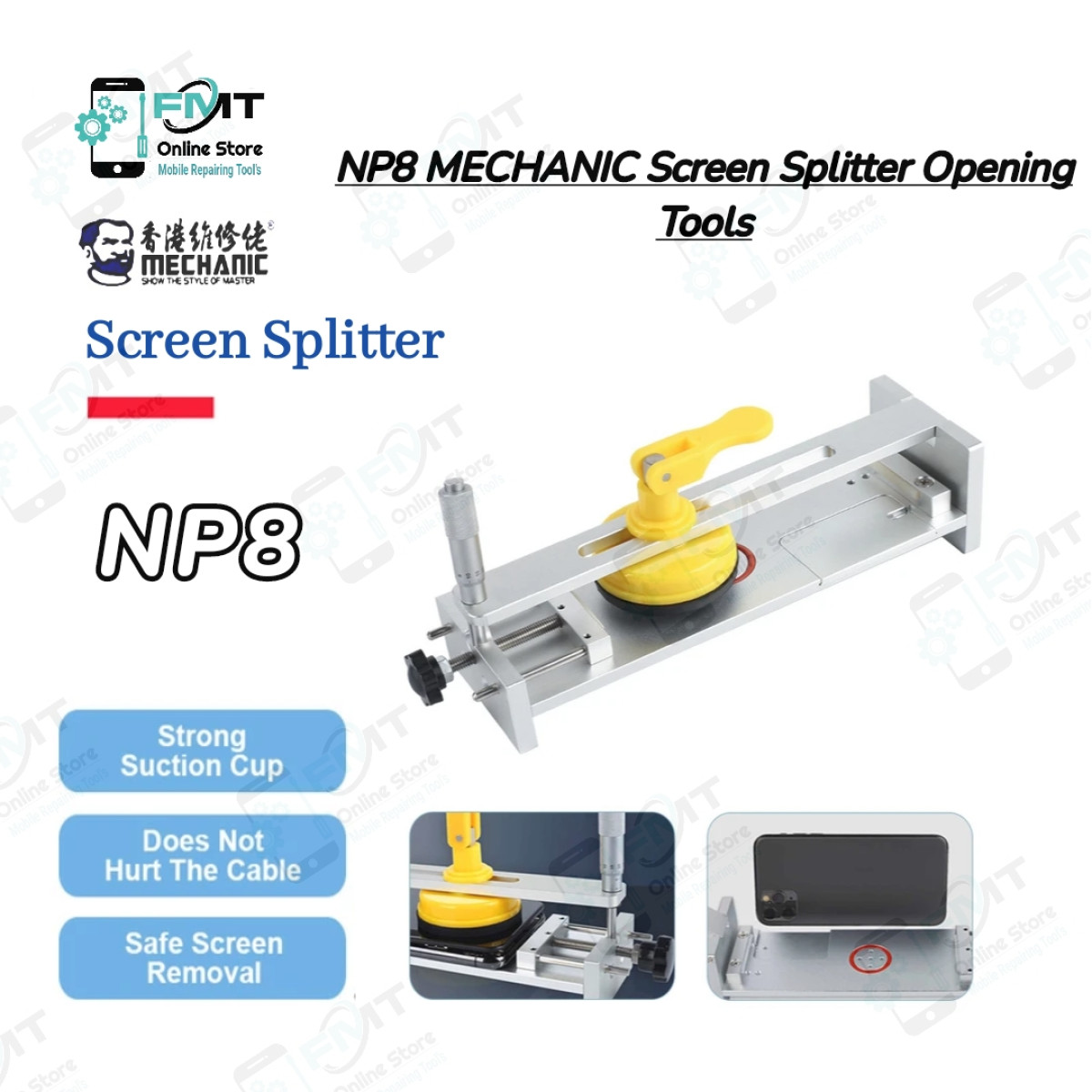 NP8 MECHANIC Screen Splitter Opening Tools