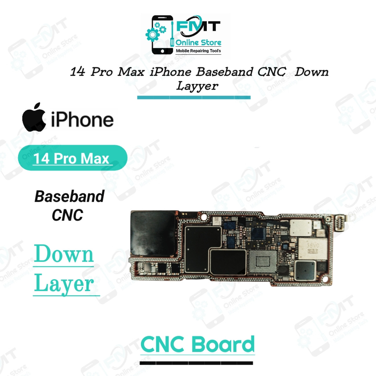 14ProMax iPhone Baseband CNC Down Layyer