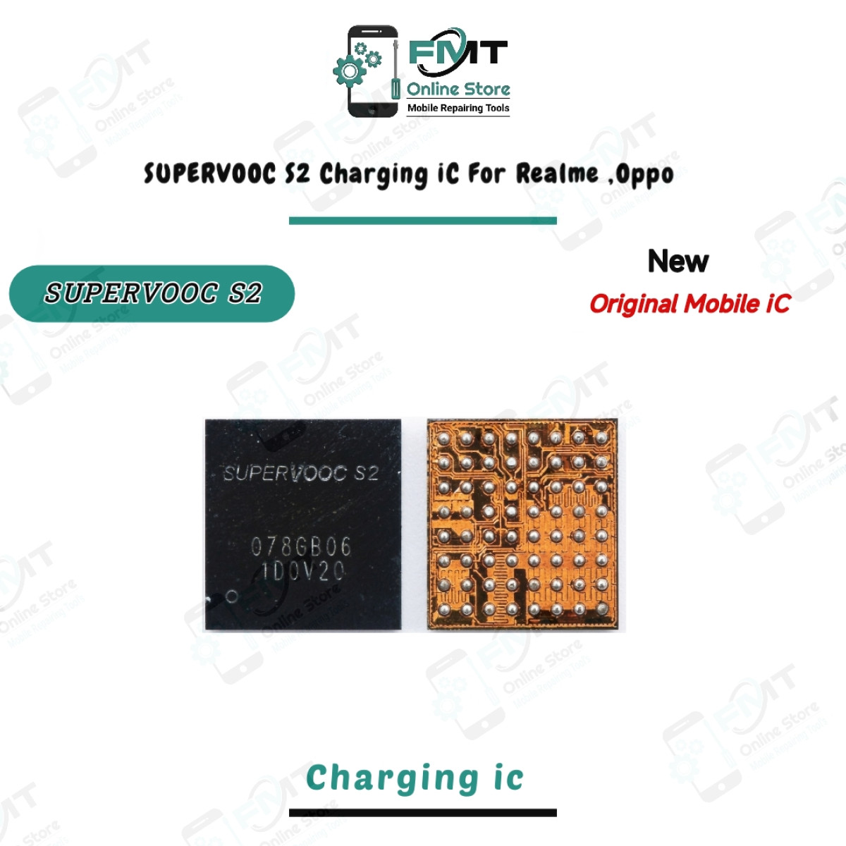 SUPERVOOC S2 Charging iC For OPPO, REALME Mobile