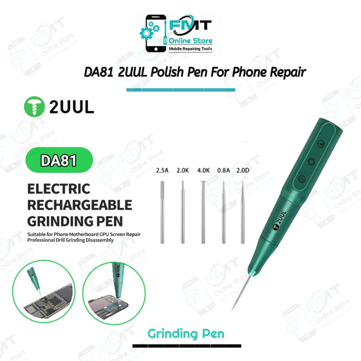 DA81 2UUL Rechargeable Polishing Pen