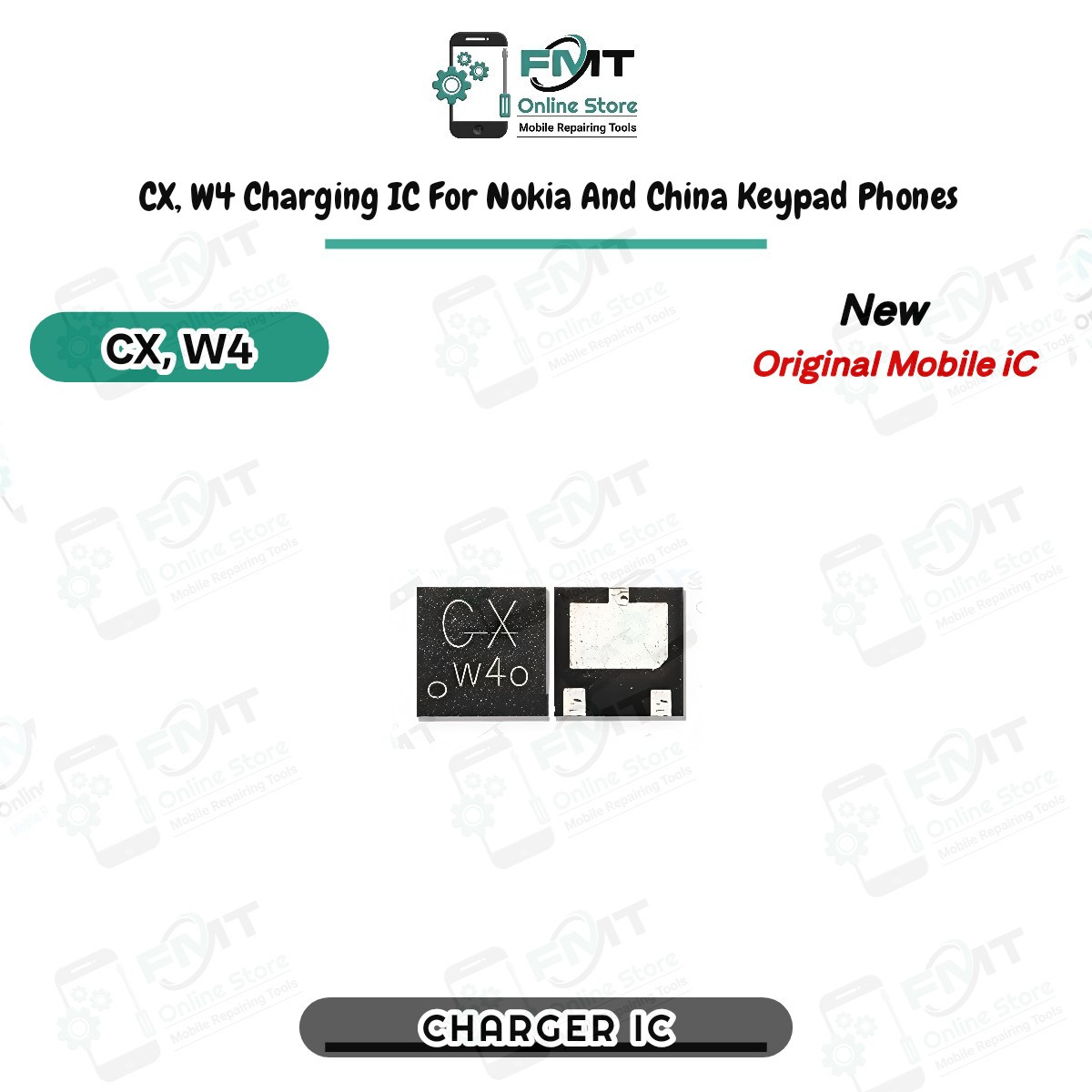 CX, W4 Charging IC For Nokia And China Keypad Phones