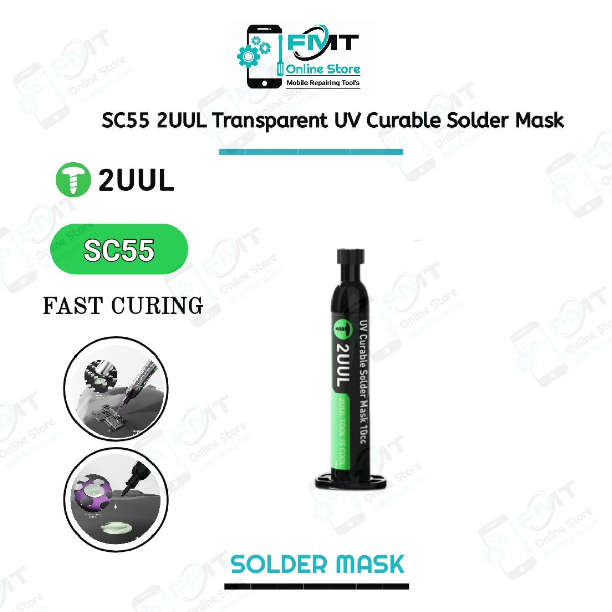 SC55 2UUL SuperDry UV Curable Solder Mask