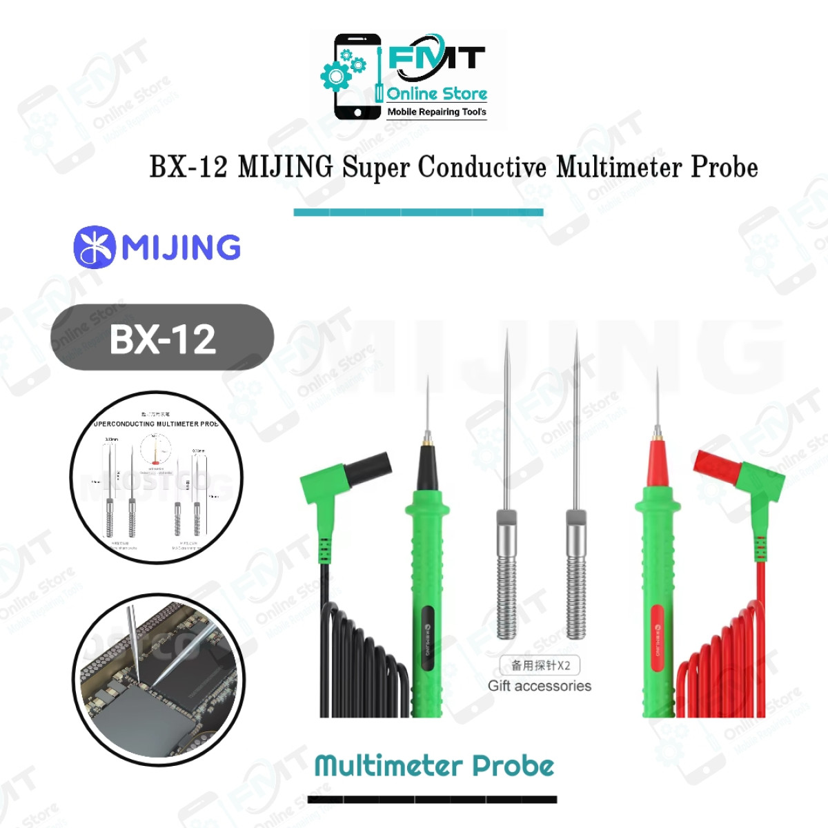 BX-12 MIJING Super Conductive Multimeter Probe