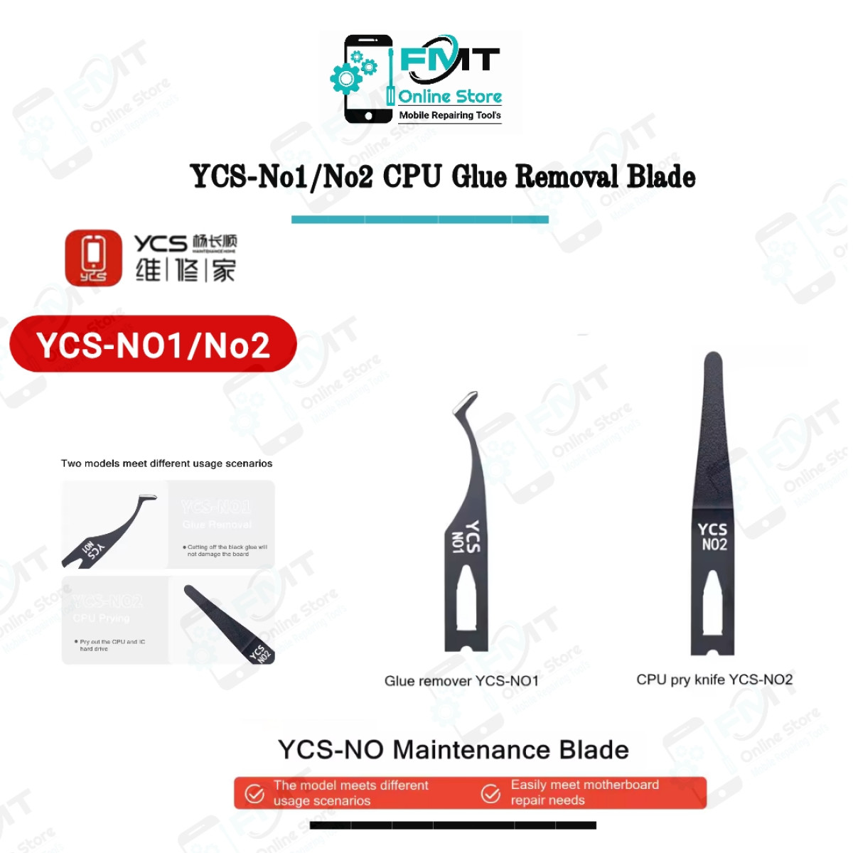 YCS-No1/No2 Glue Removal Blade