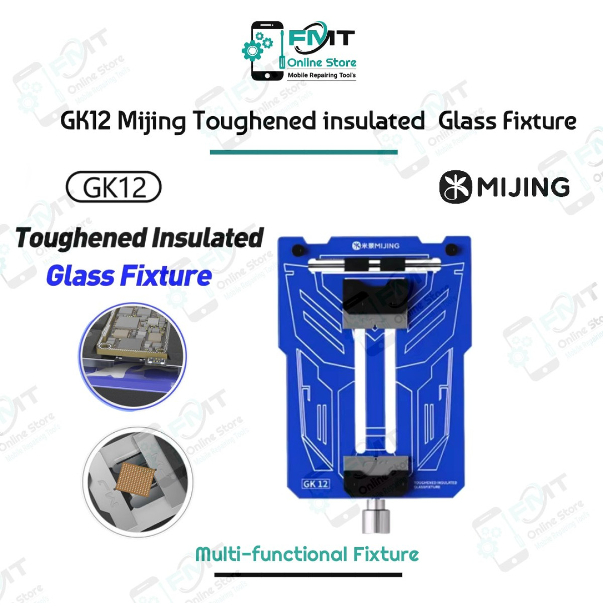 GK12 Mijing Toughened insulated Glass Fixture