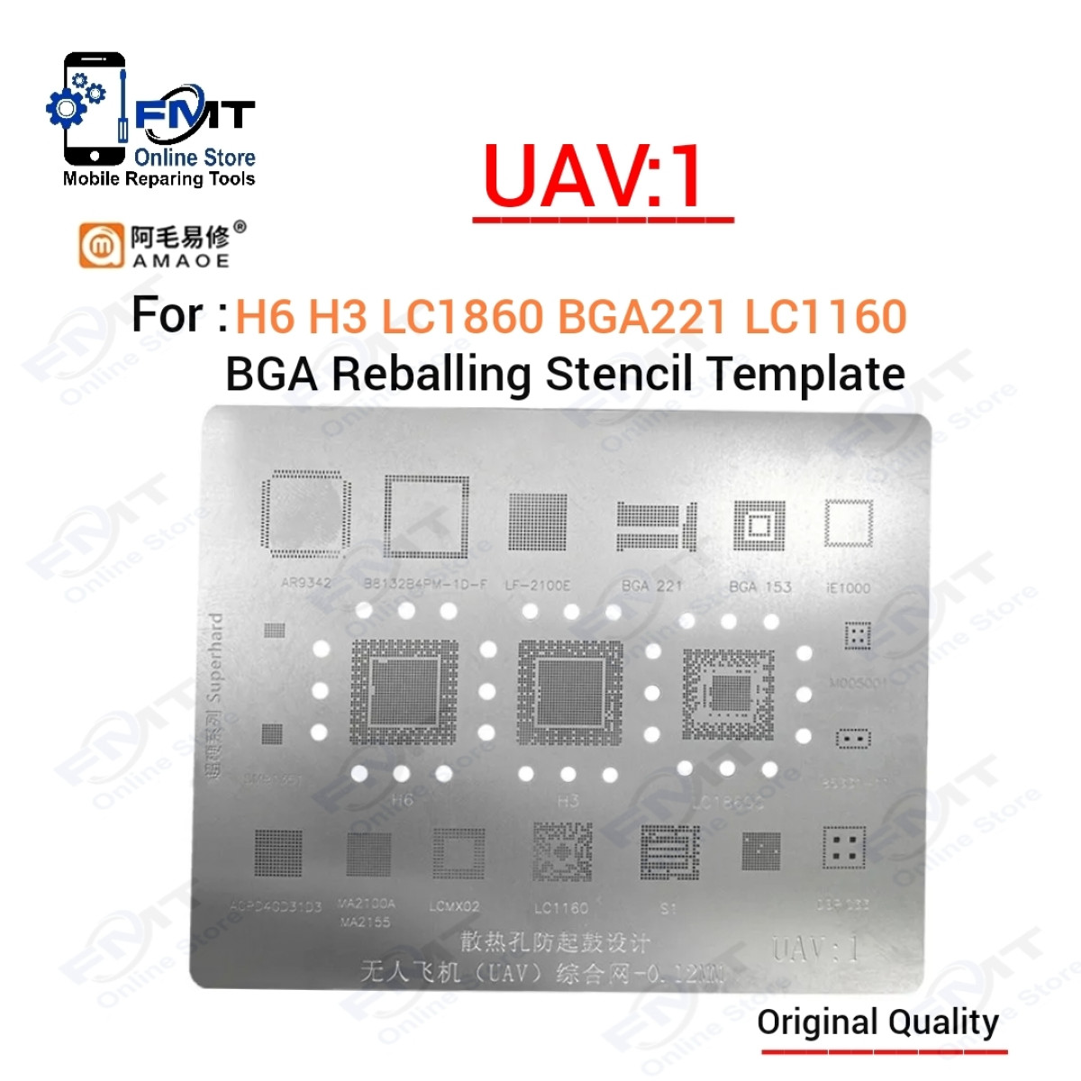 UAV:1 AMAOE Stencil