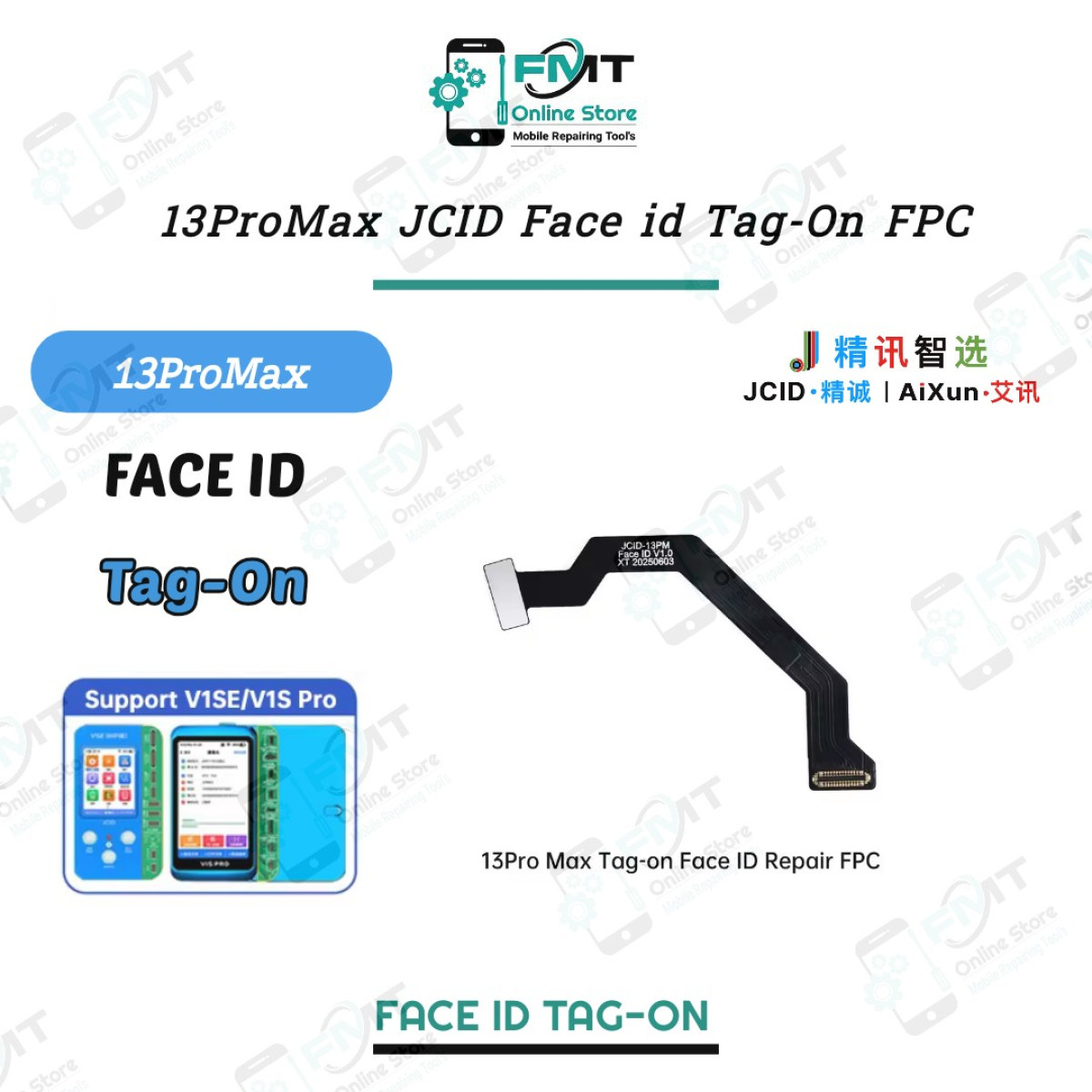 iPhone 13PM JCID Face id Tag-On FPC