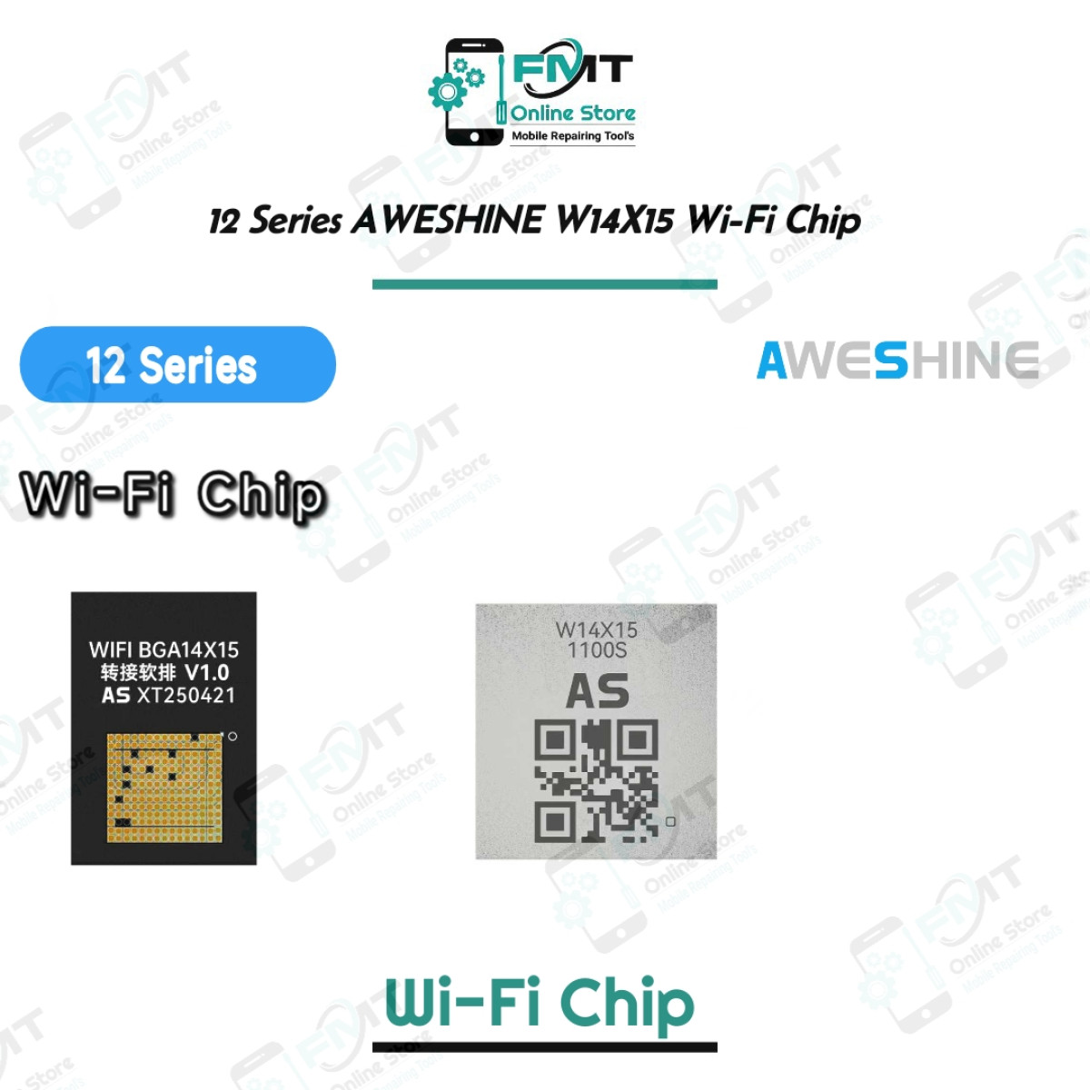 12 Series AWESHINE W14X15 Wi-Fi Chip