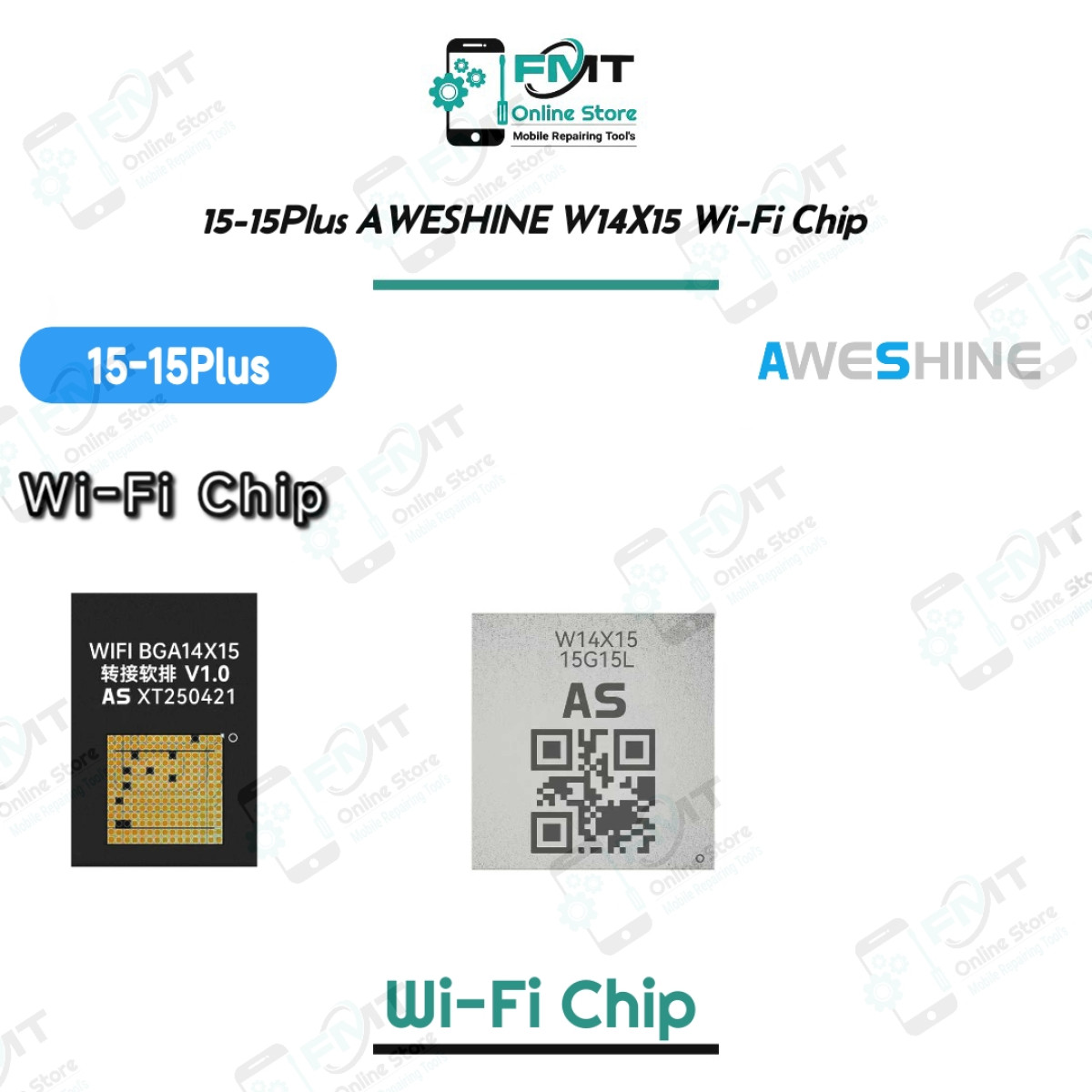 15-15Plus AWESHINE W14X15 Wi-Fi Chip