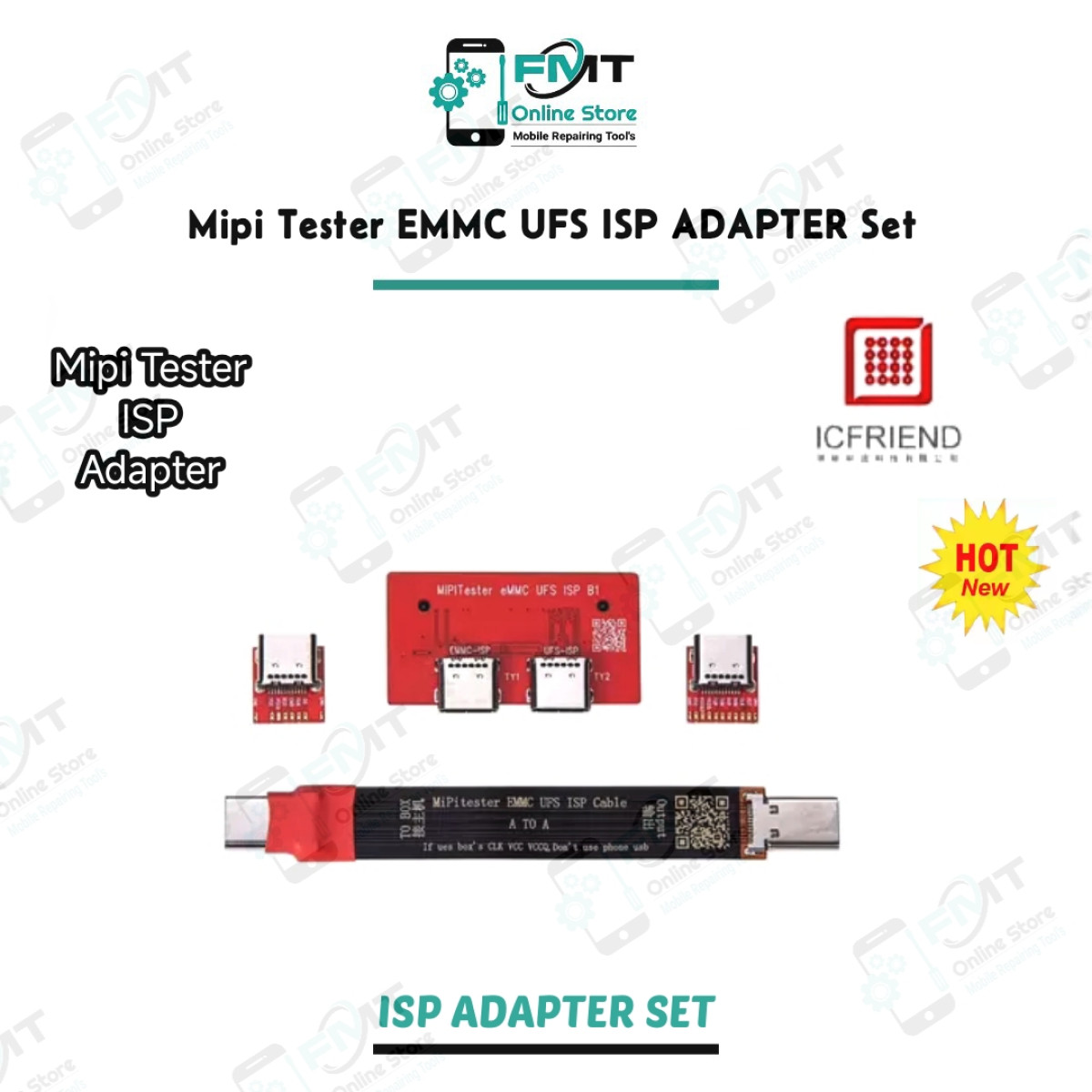 MiPi Tester eMMC / UFS ISP Adapter Set