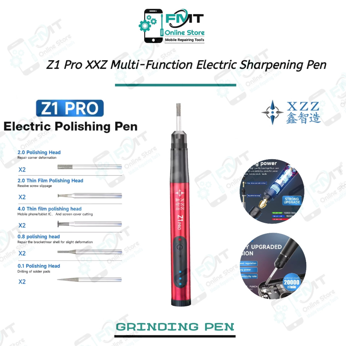 Z1 Pro XXZ Multi-Function Electric Sharpening Pen