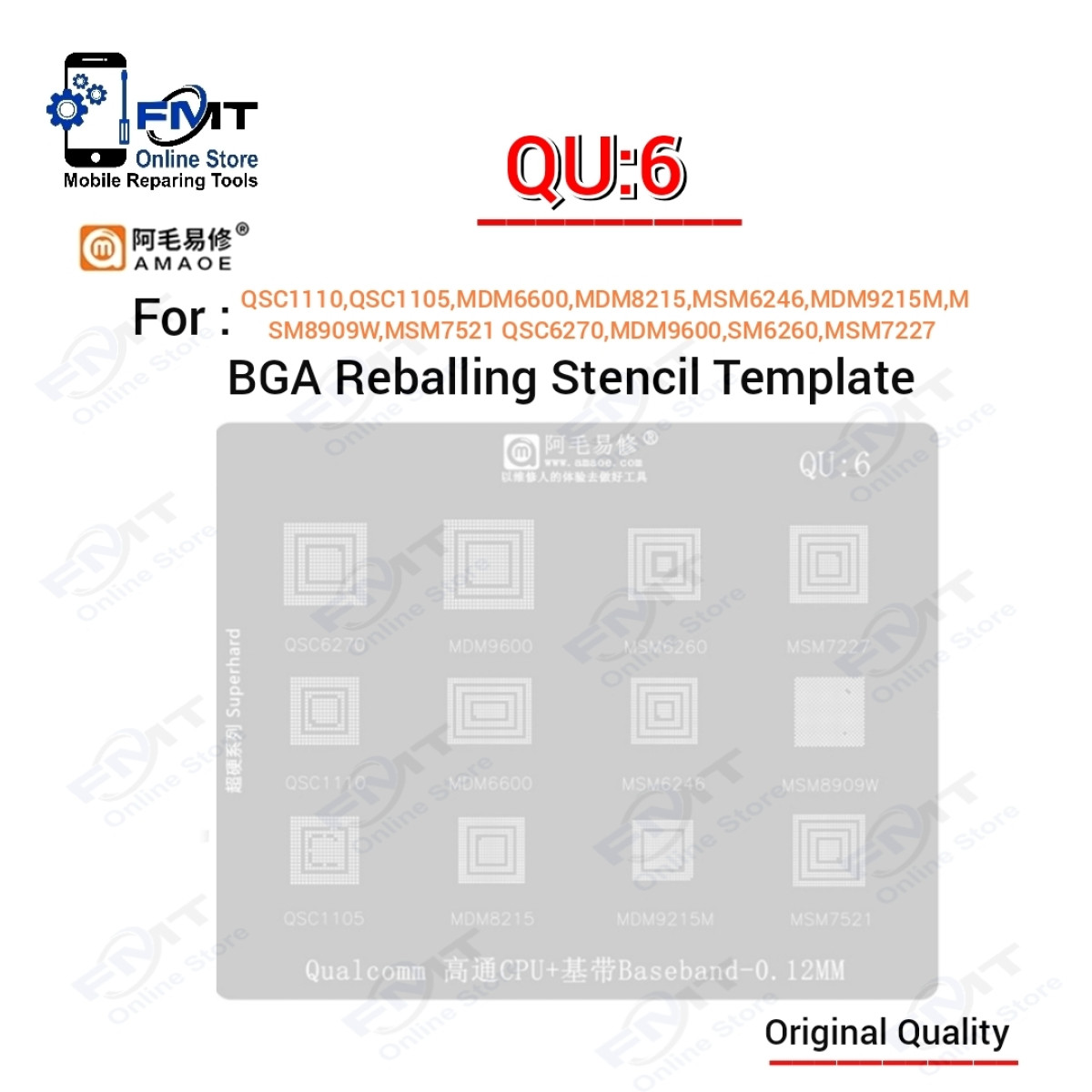 QU:6 AMAOE Stencil