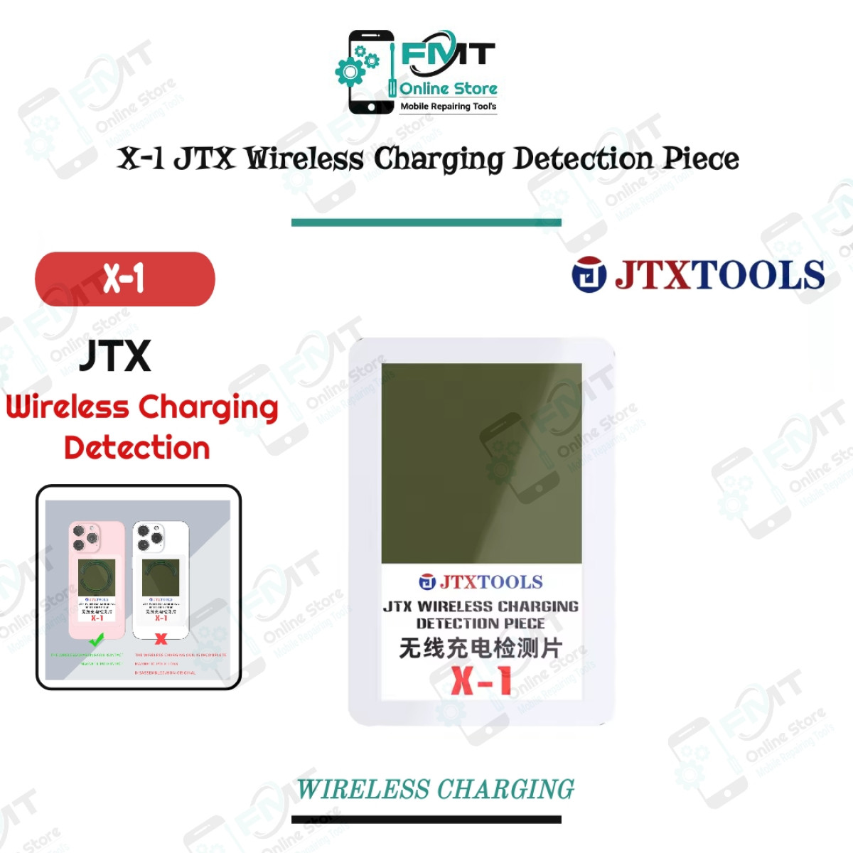 X-1 JTX Wireless Charging Detection Piece