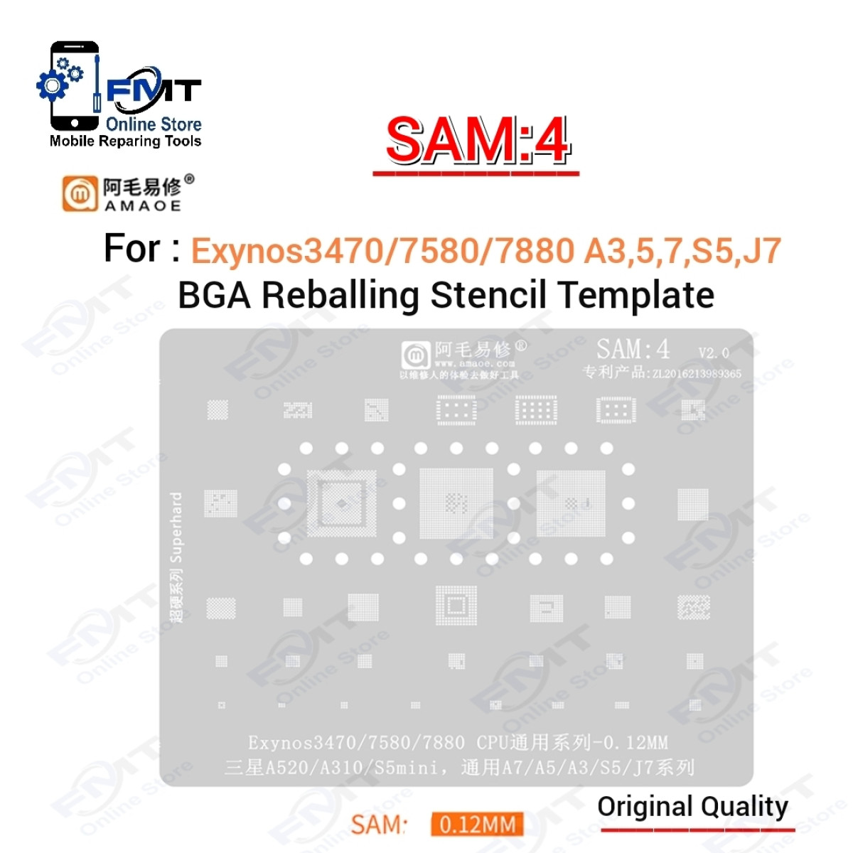 SAM:4 AMAOE Stencil