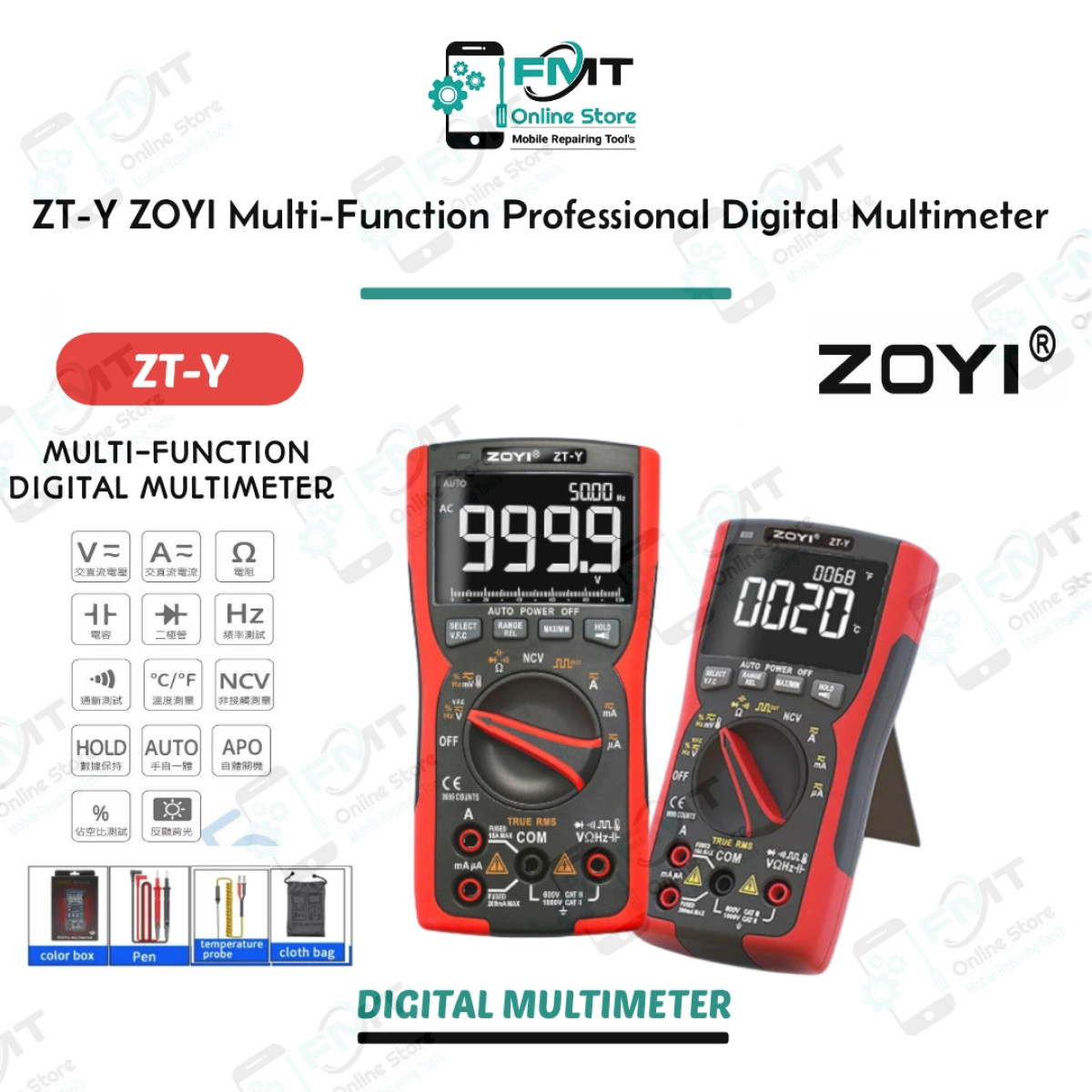 ZT-Y ZOYI Multi-Function Professional Digital Multimeter