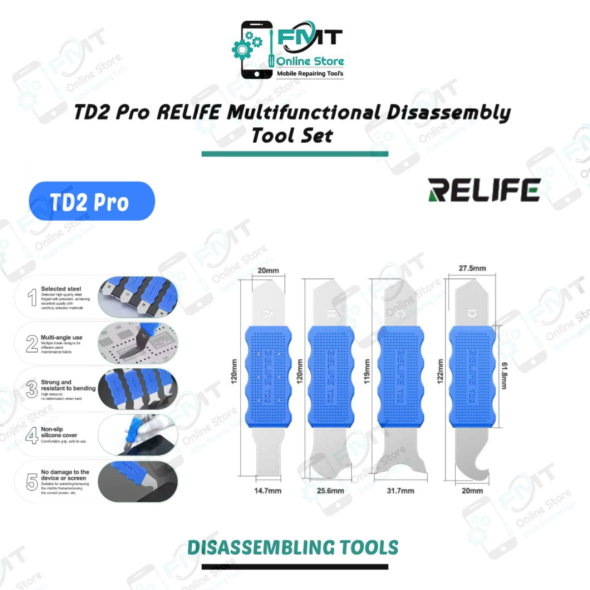 TD2 Pro RELIFE Multifunctional Disassembly Tool Set
