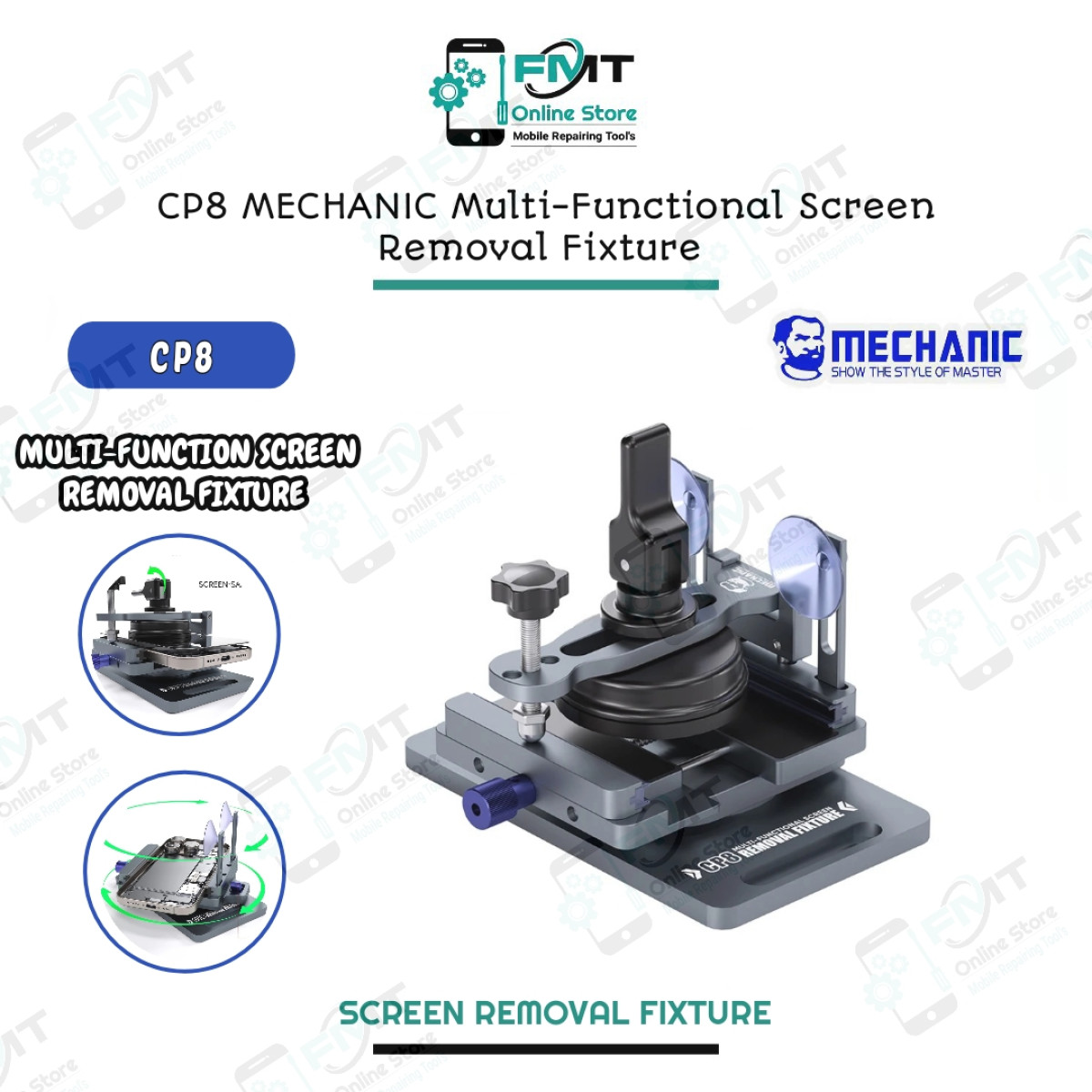 CP8 MECHANIC Multi-Functional Screen Removal Fixture
