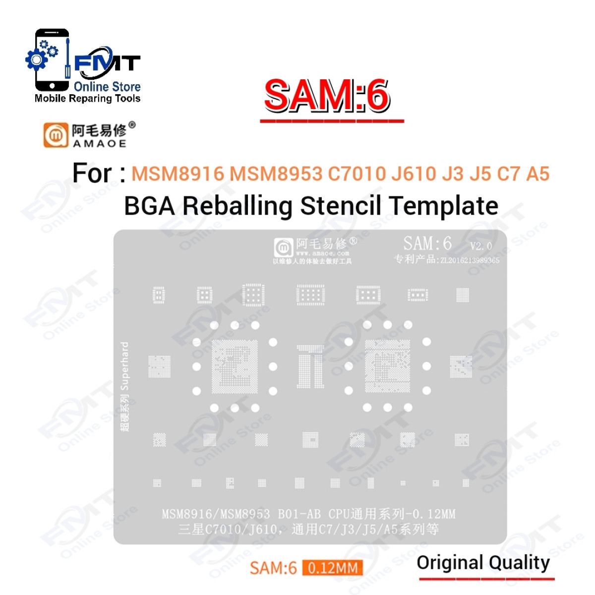 SAM:6 AMAOE Stencil
