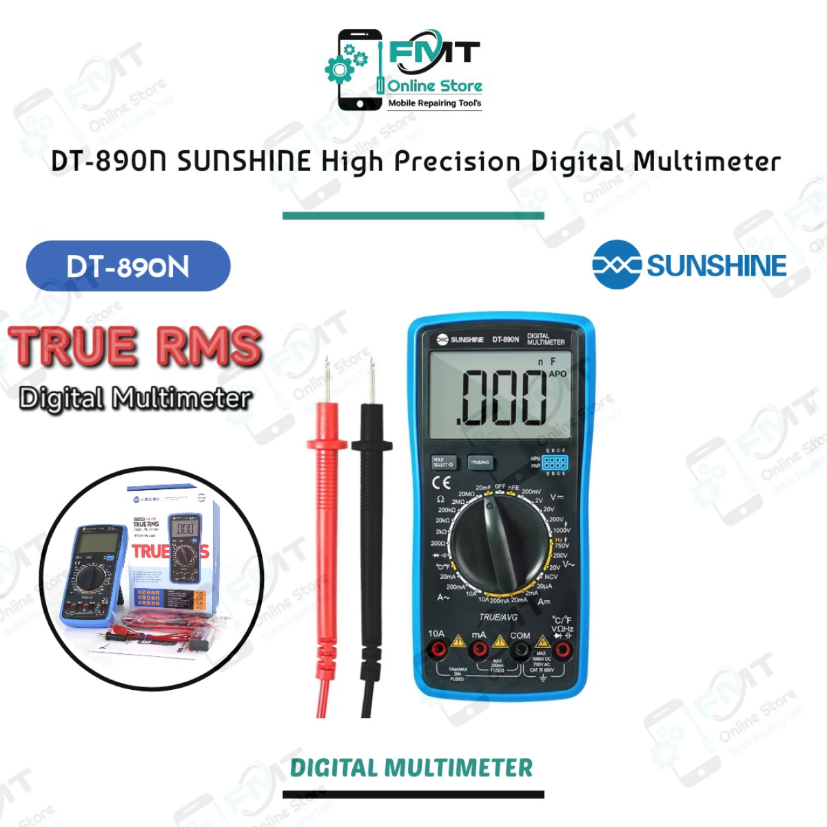DT-890N SUNSHINE High Precision Digital Multimeter