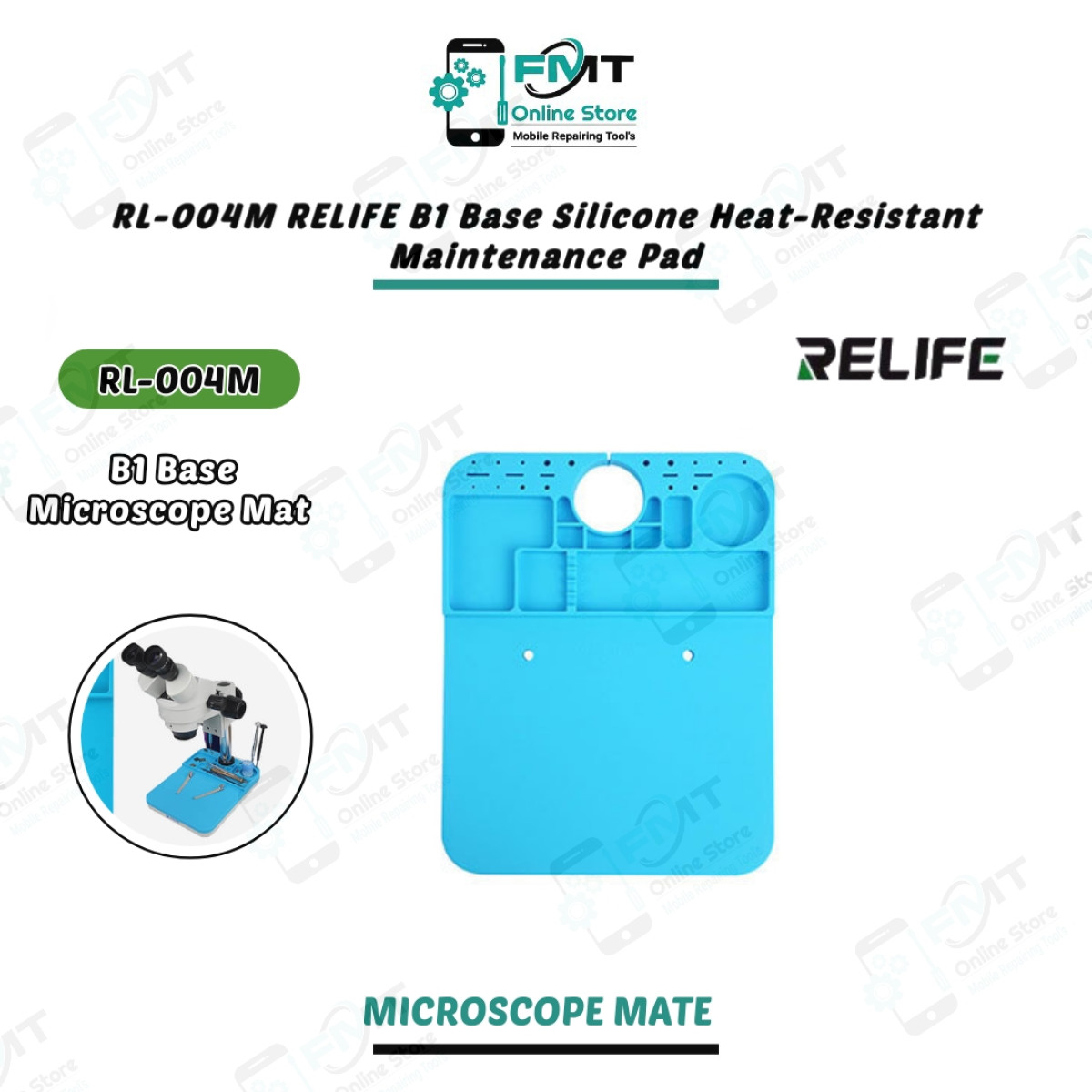 RL-004M RELIFE B1 Base Silicone Heat-Resistant Maintenance Pad.