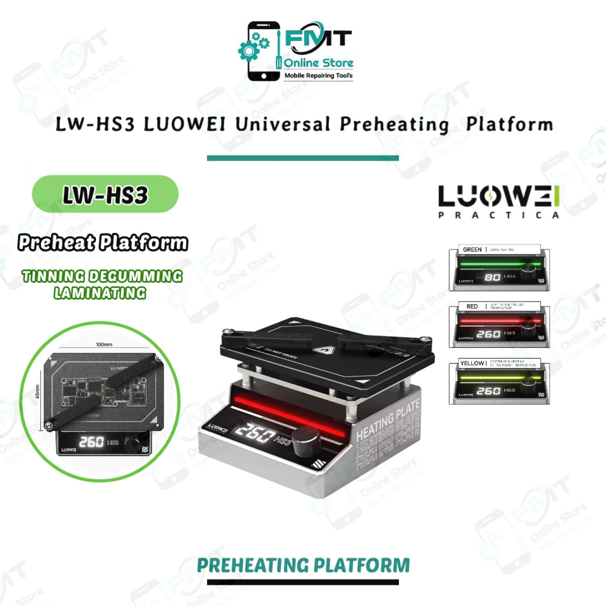 LW-HS3 LUOWEI Universal Preheating Platform