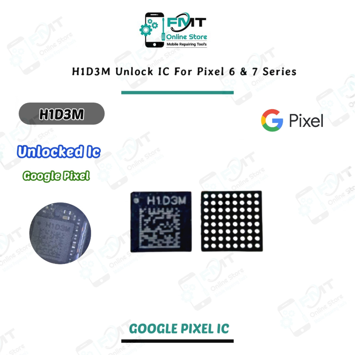 H1D3M Google Pixel Unlock IC For Pixel 6 & 7 Series
