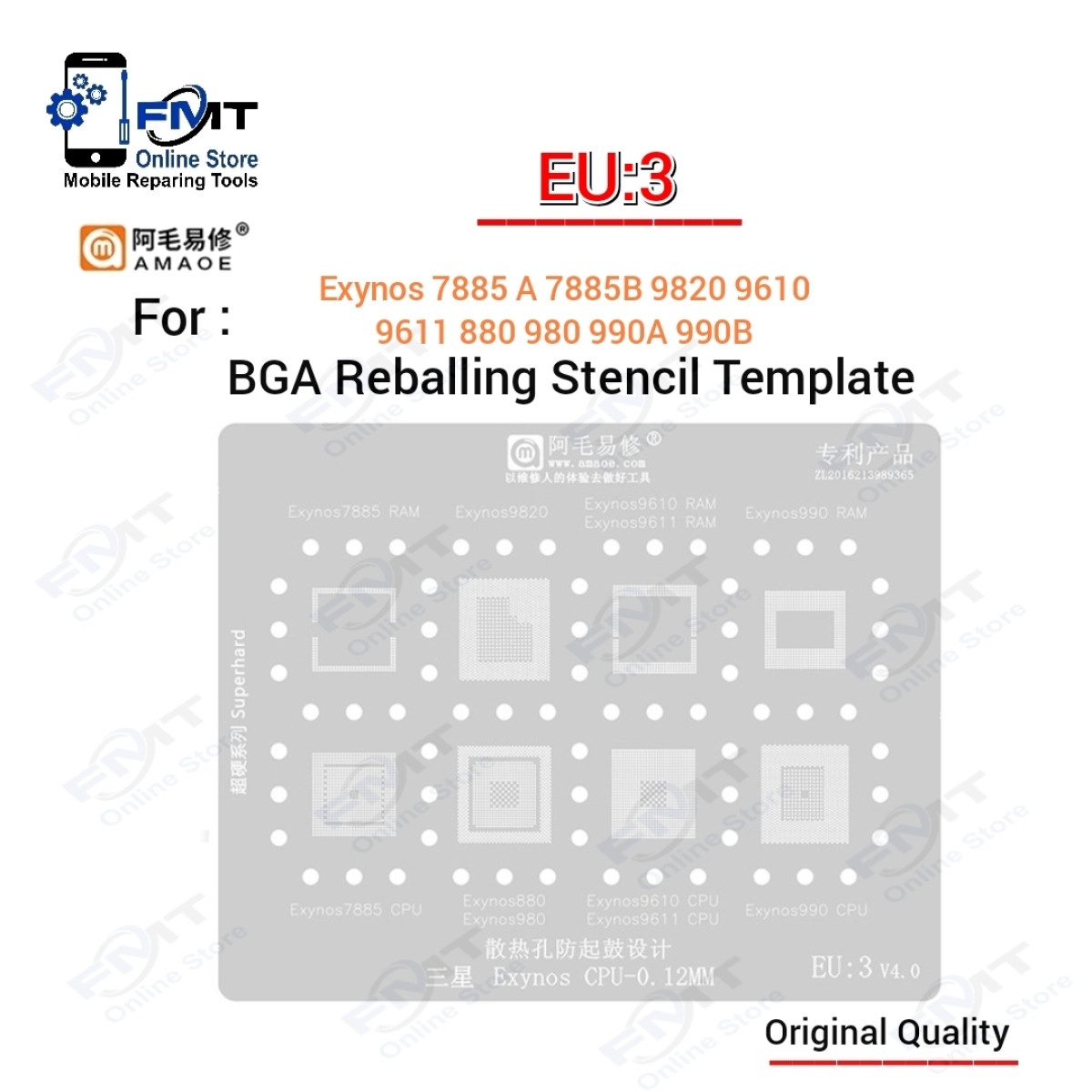 EU:3 AMAOE Stencil