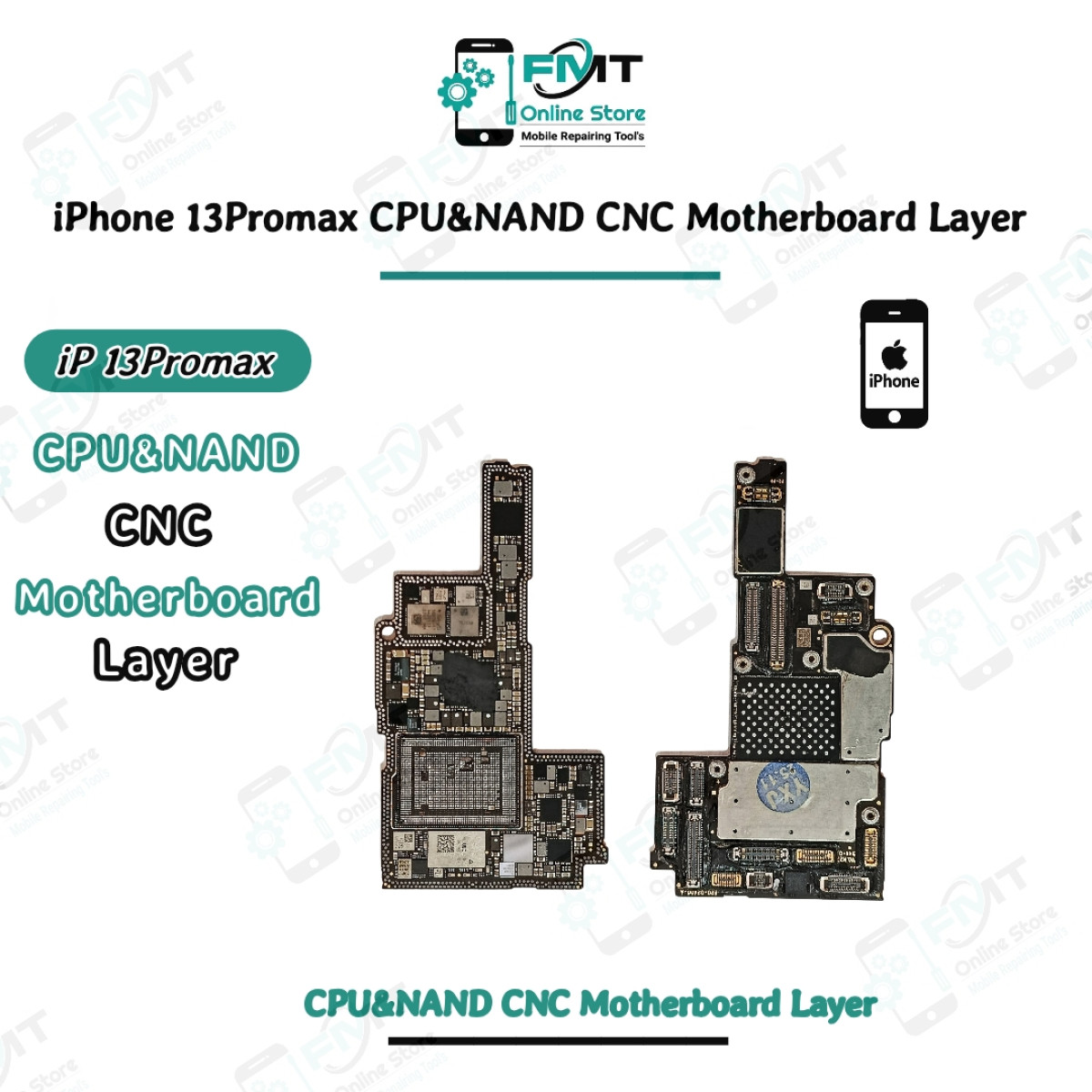iPhone 13ProMax CPU&NAND CNC Motherboard Layer For Swapping