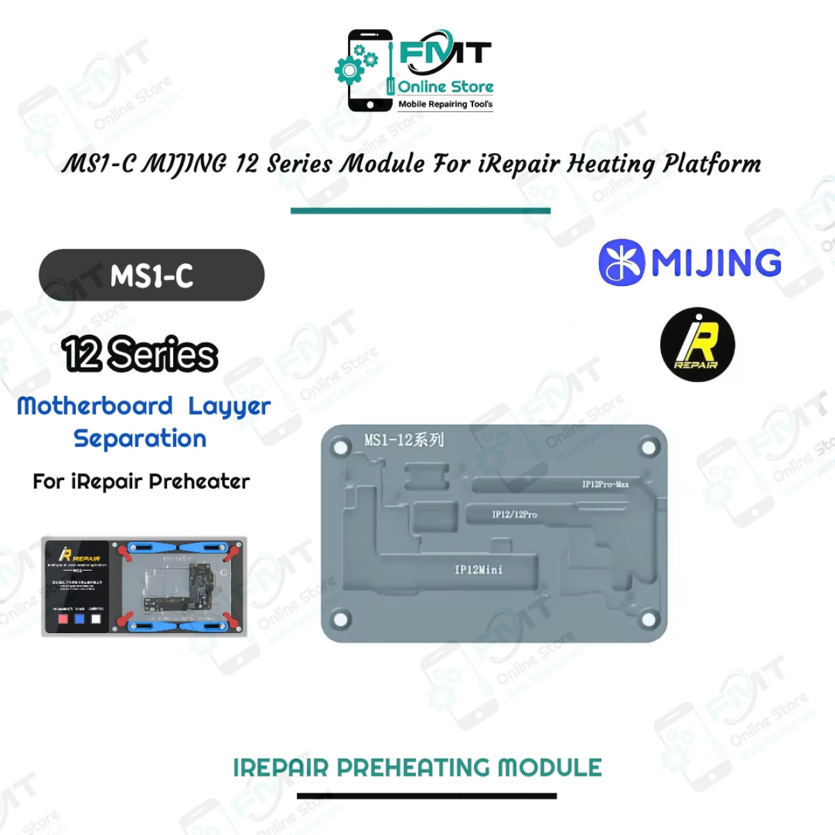 MS1-C MIJING 12 Series Module For iRepair Heating Platform