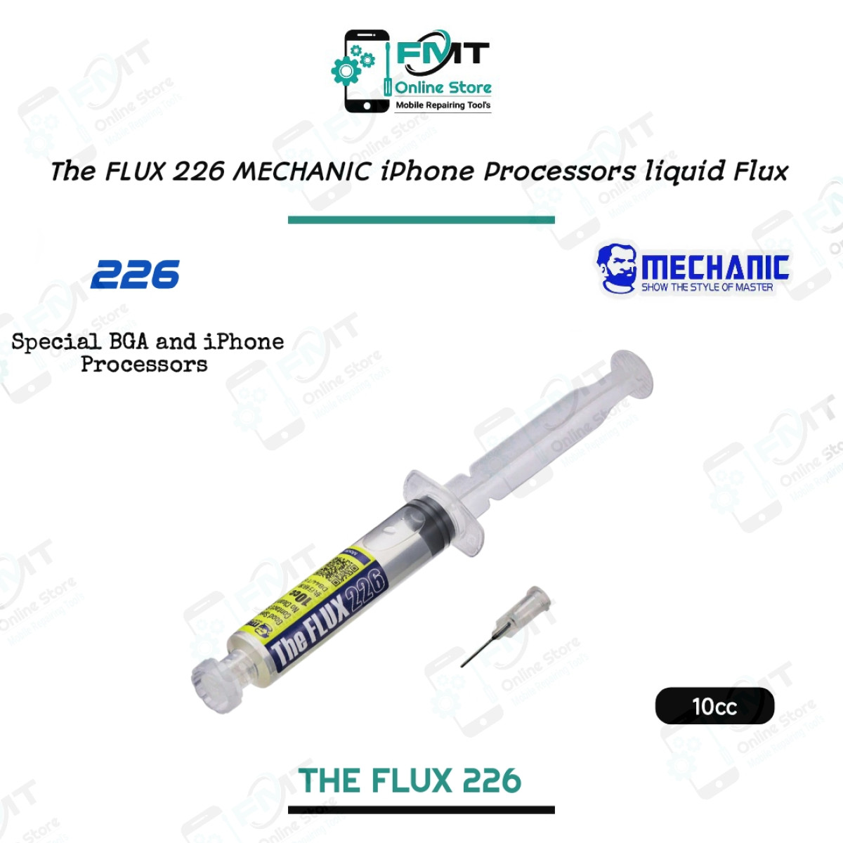 The FLUX 226 MECHANIC iPhone Processors liquid Flux