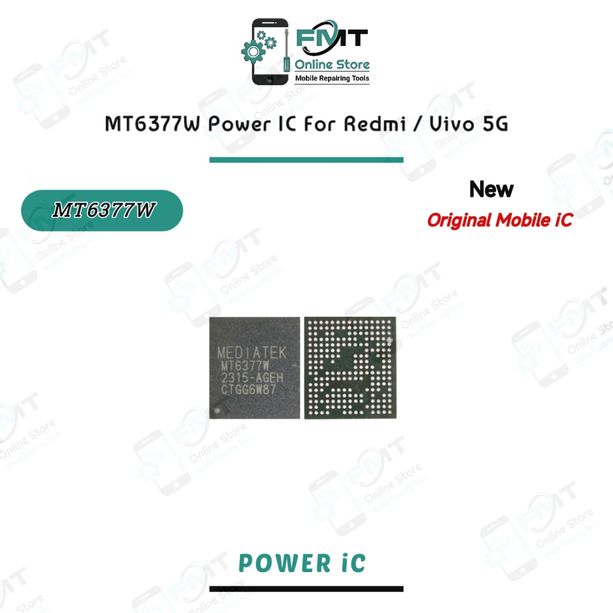 MT6377W Power IC For Redmi / Vivo 5G
