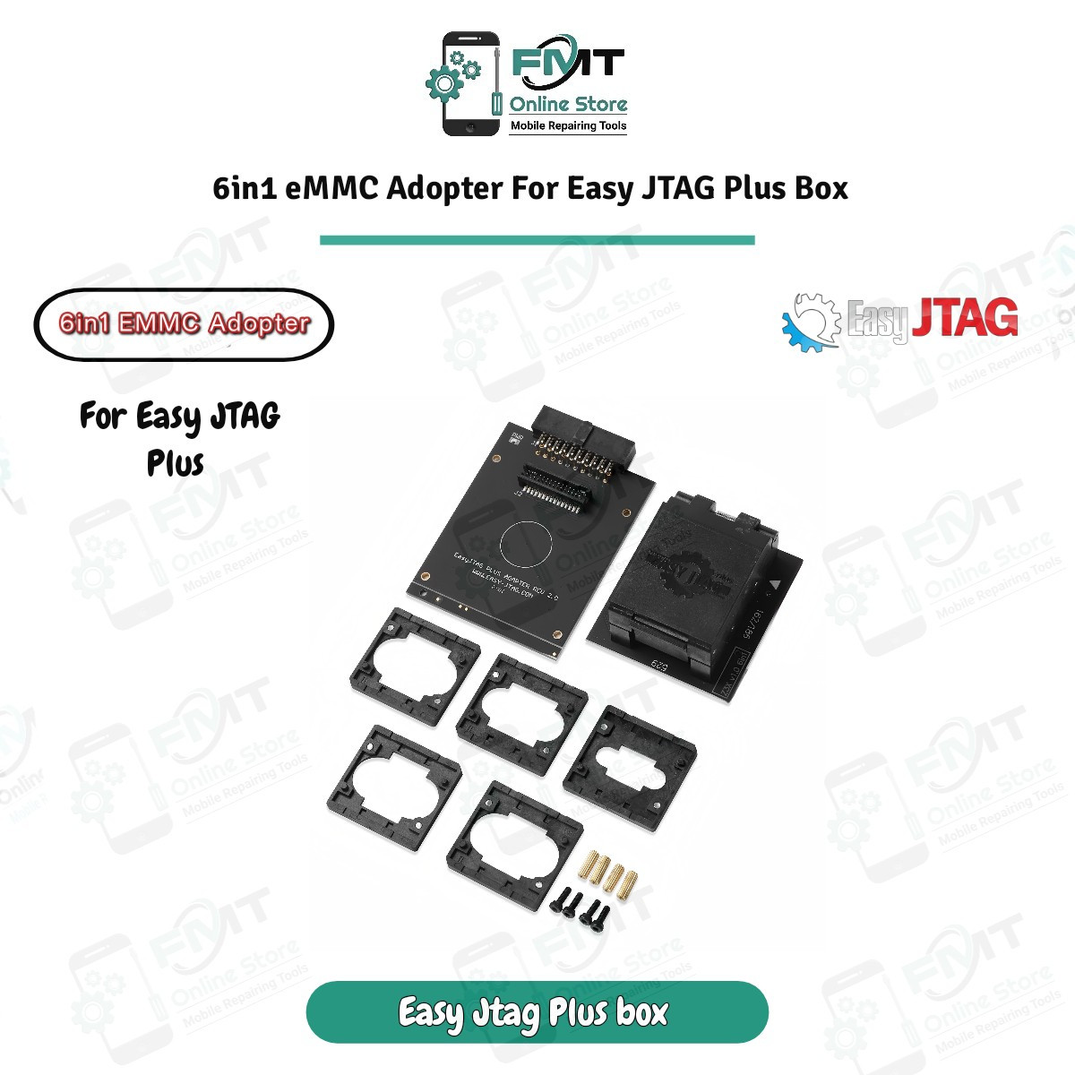 6in1 EMMC Adopter For Easy JTAG Plus Box