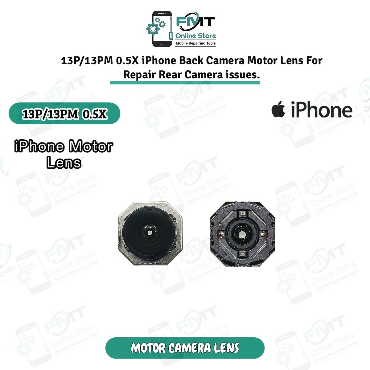 13P/13PM 0.5X iPhone Back Camera Motor Lens