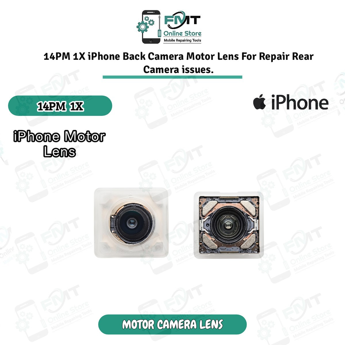 14PM 1X iPhone Back Camera Motor Lens