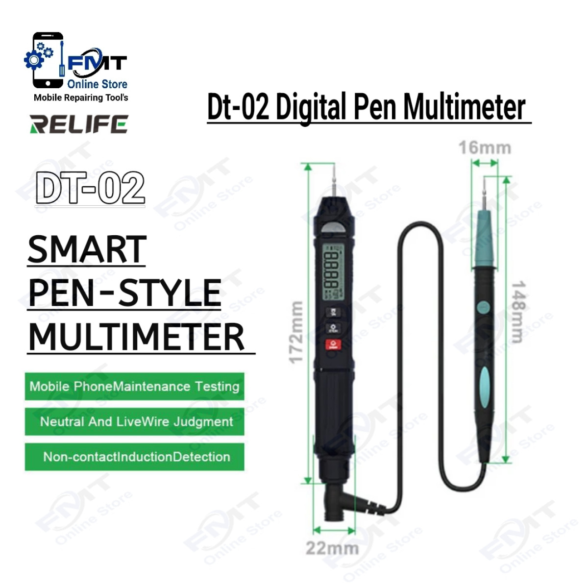 DT-02 DIGITAL PEN Multimeter