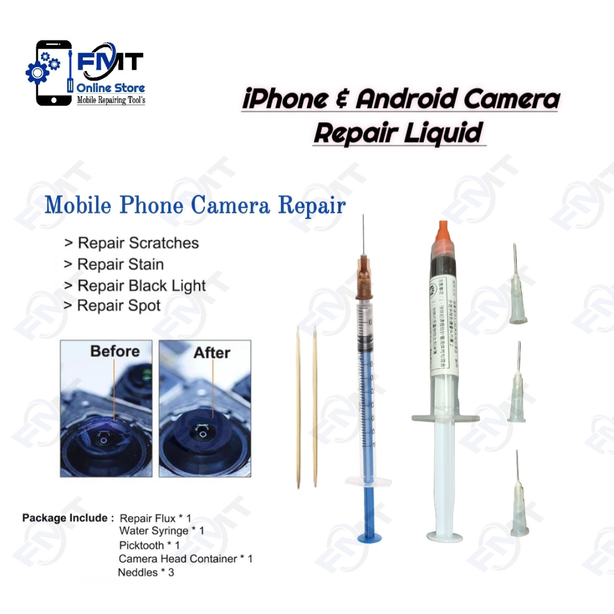 iPhone & Android Camera Repair Liquid